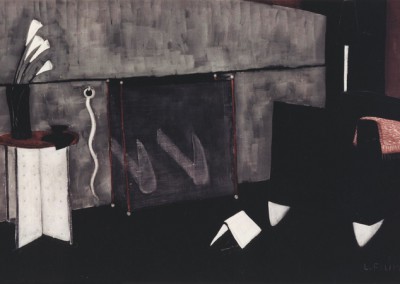 12 - H. a P. Starck  oil on velvet -  200 x 130 cm - 2003