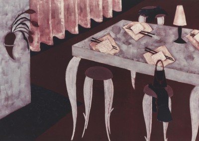 14 - H. a P. Starck  oil on velvet -  200 x 130 cm