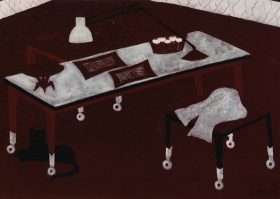 15 - Philippe_Starck - oil on velvet - 200 x 130 cm