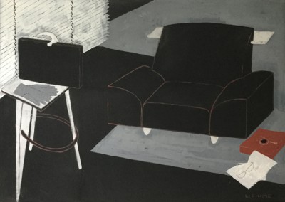 4 -oil on leather - 140 x 100 cm