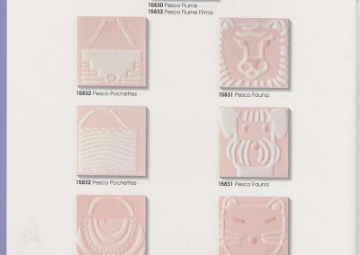 27 - CARTELLA SERIE FAUNA E POCHETTE - ROSA